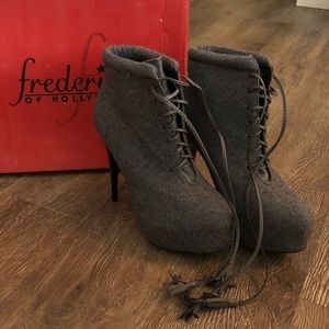 Never Worn Platform Booties